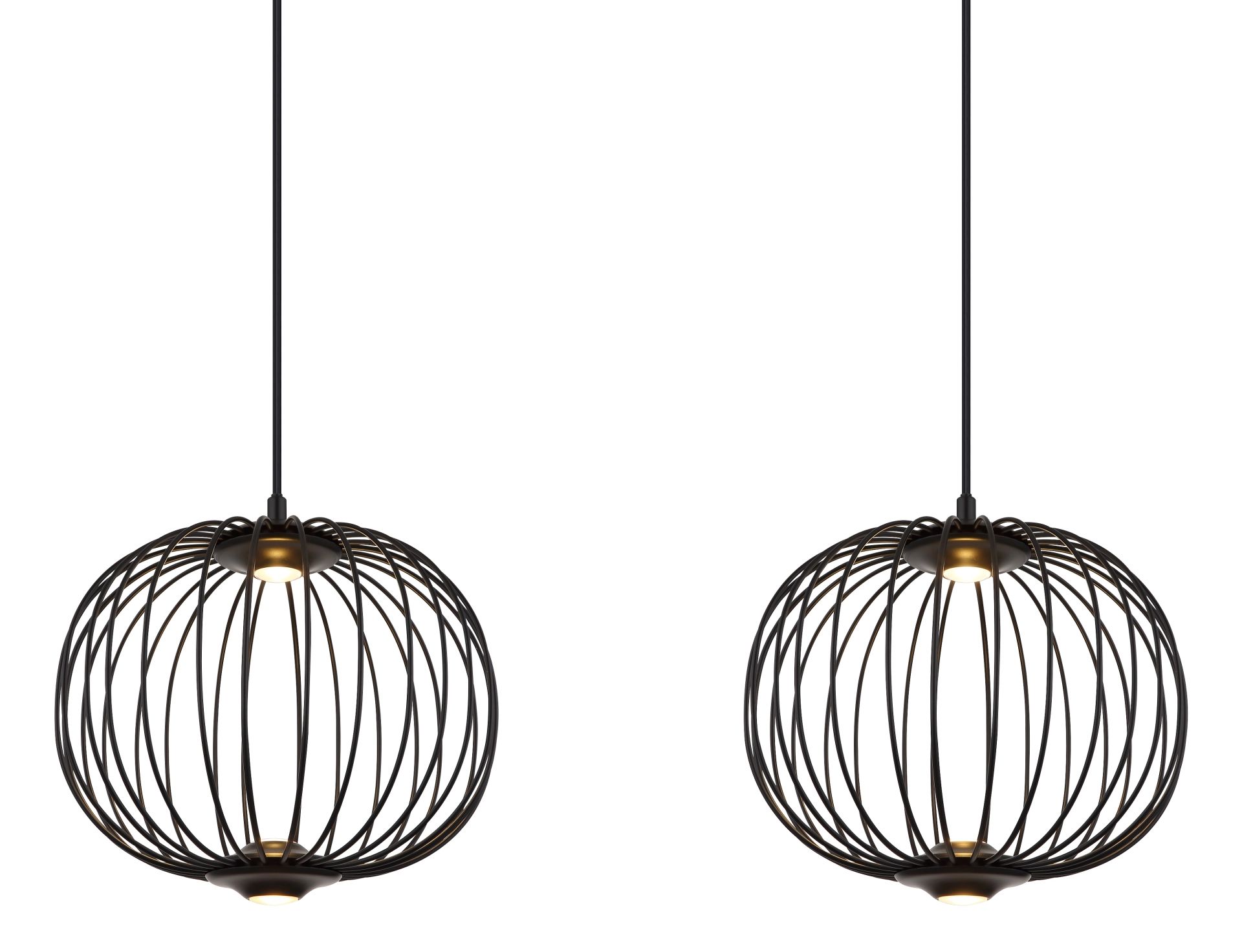 globo-suspension-galway-noir-métal-grandelampedetableàmanger-led-15652-3h-1
