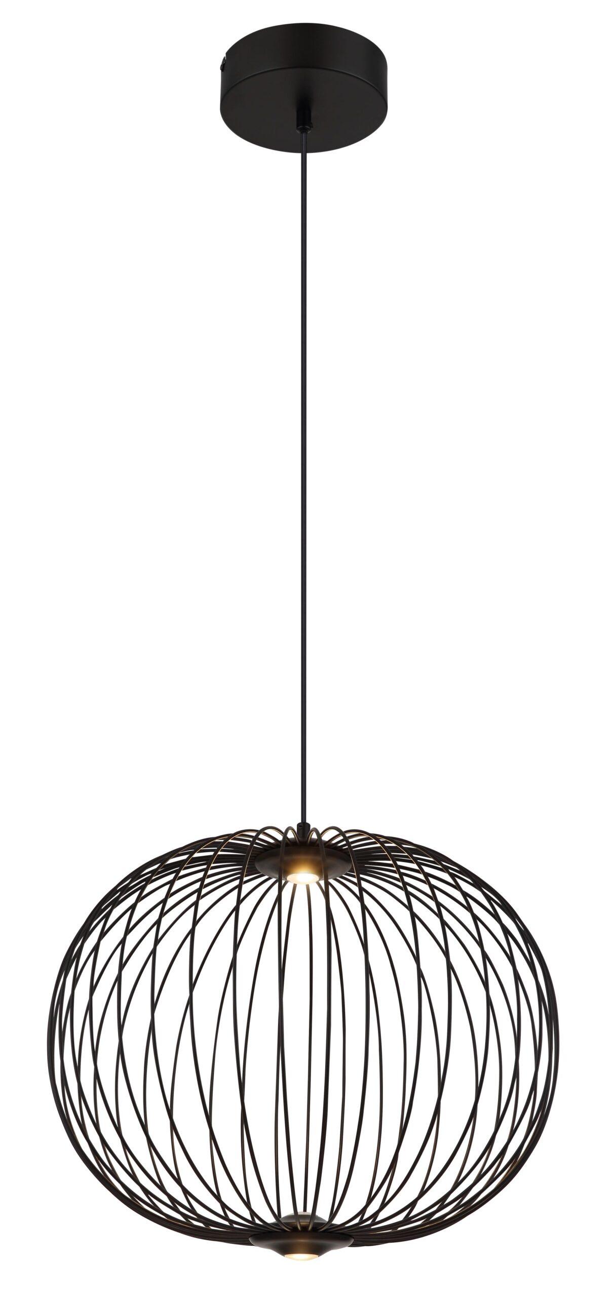 globo-suspension-galway-noir-métal-ø50cm-led-15652h1-1