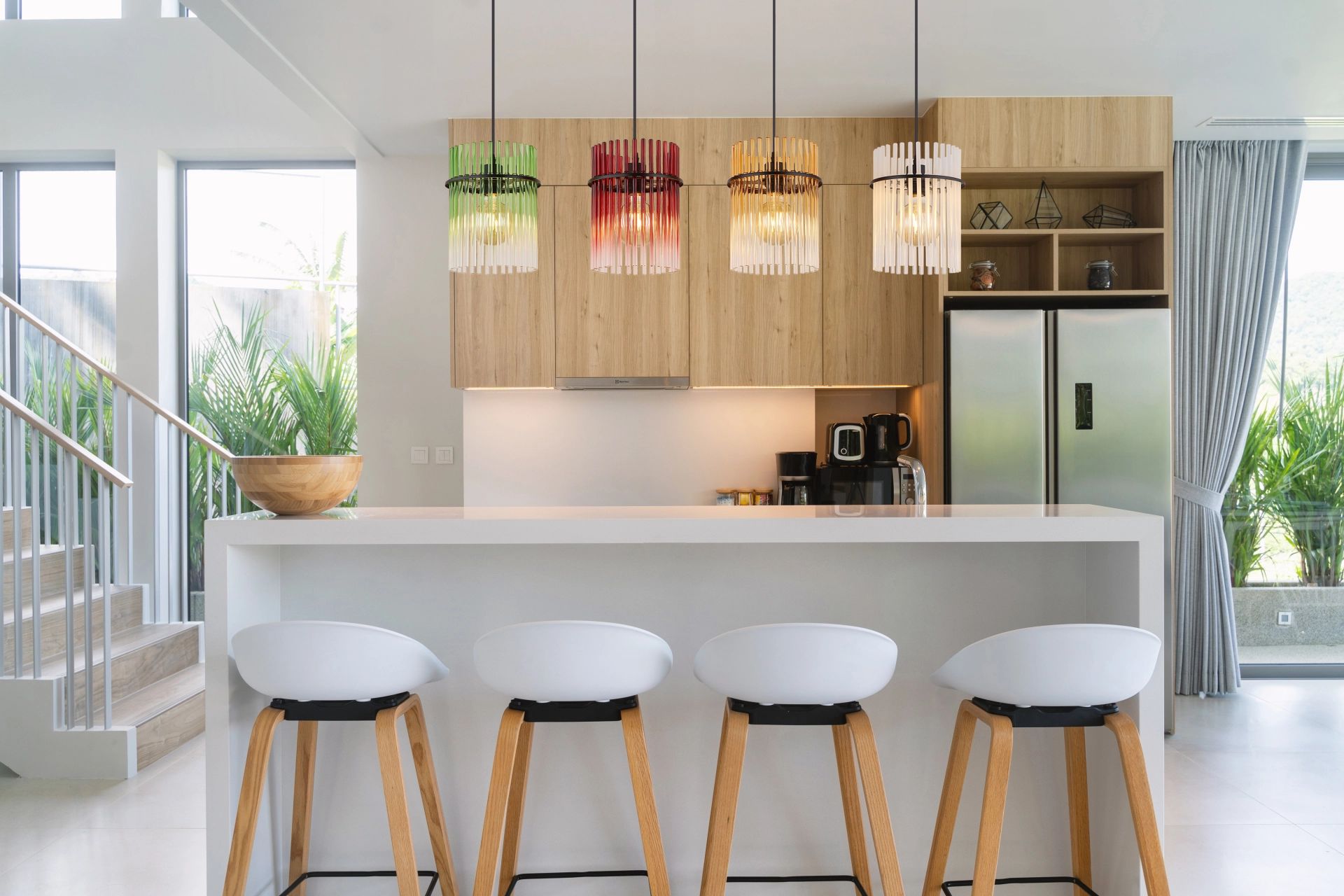 globo-suspension-gorley-multicolore-verre-grandelampedetableàmanger-e27-15698-4hmm-1