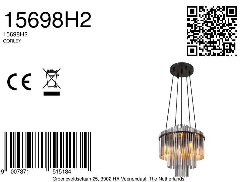 globo-suspension-gorley-noir-verre-ø40cm-e14-15698h2-8a