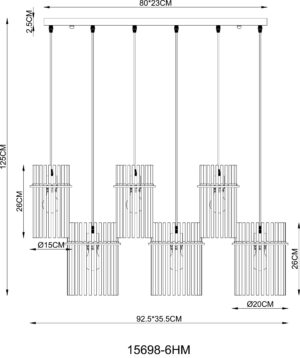 globo-suspension-gorley-or-verre-grandelampedetableàmanger-e27-15698-6hm-1