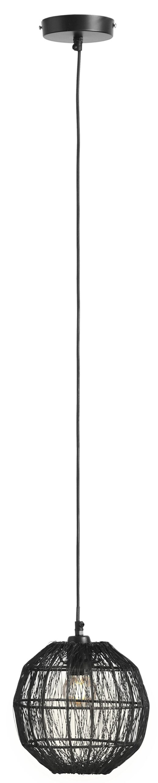 globo-suspension-hermiii-noir-métal-ø20cm-e27-14994h-1