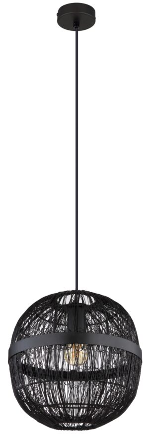 globo-suspension-hermiii-noir-métal-ø30cm-e27-14994h1-1
