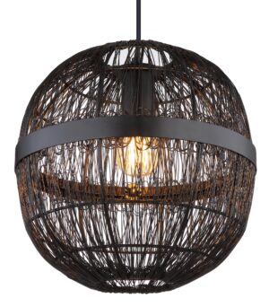 globo-suspension-hermiii-noir-métal-ø30cm-e27-14994h1-1