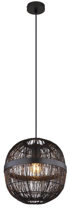 globo-suspension-hermiii-noir-métal-ø30cm-e27-14994h1-1