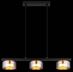 globo-suspension-higgins-noir-verre-grandelampedetableàmanger-led-16055-3hg-1