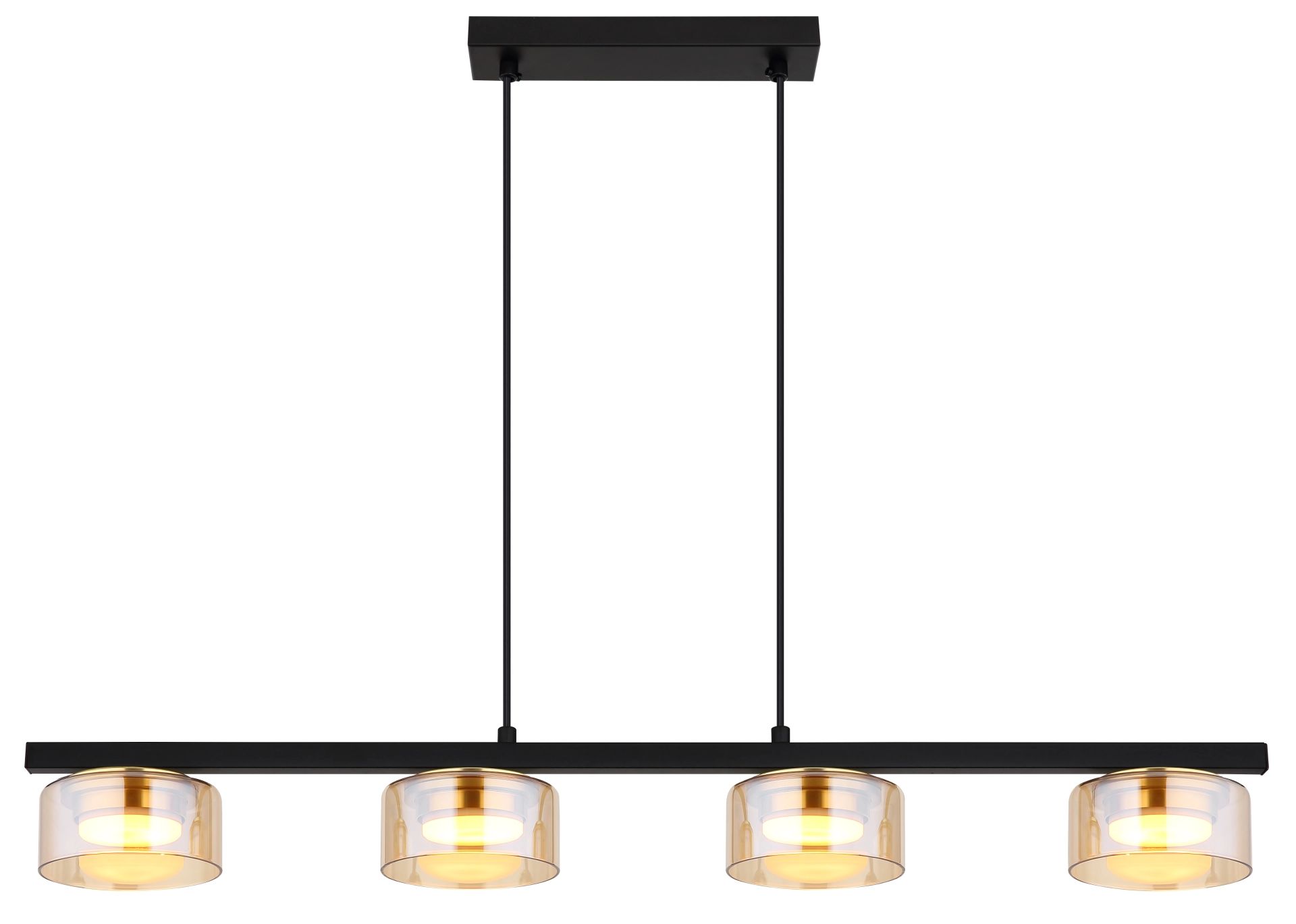 globo-suspension-higgins-noir-verre-grandelampedetableàmanger-led-16055-4hg-1