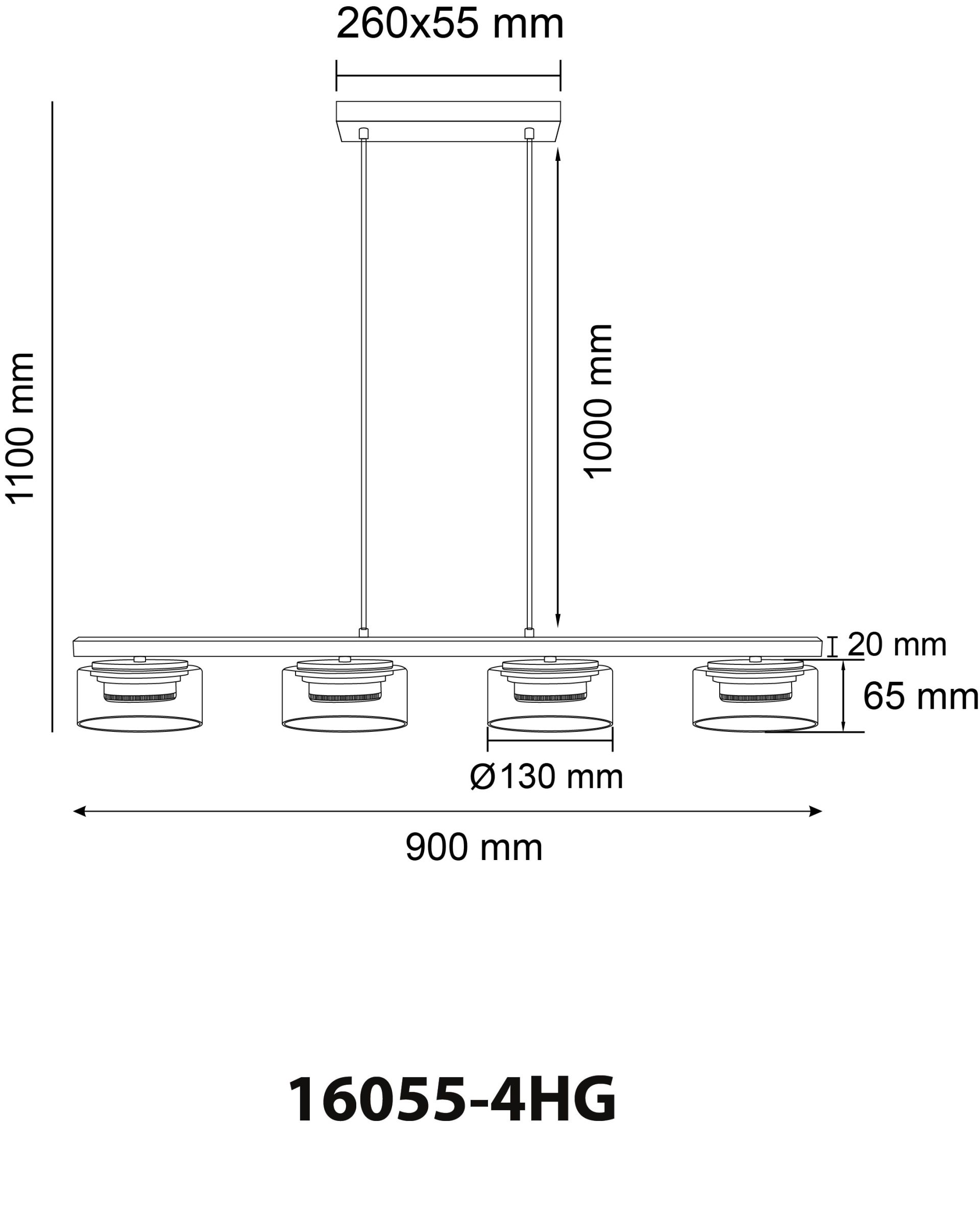 globo-suspension-higgins-noir-verre-grandelampedetableàmanger-led-16055-4hg-1