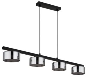 globo-suspension-higgins-noir-verre-grandelampedetableàmanger-led-16055-4hs-1