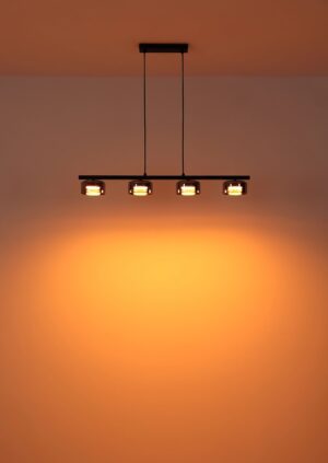 globo-suspension-higgins-noir-verre-grandelampedetableàmanger-led-16055-4hs-1