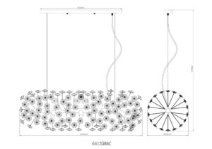 globo-suspension-katrina-chrome-verre-grandelampedetableàmanger-g9-64135h4c-1