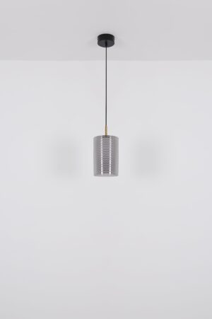 globo-suspension-lampigna-noir-verre-ø18cm-led-15740-1