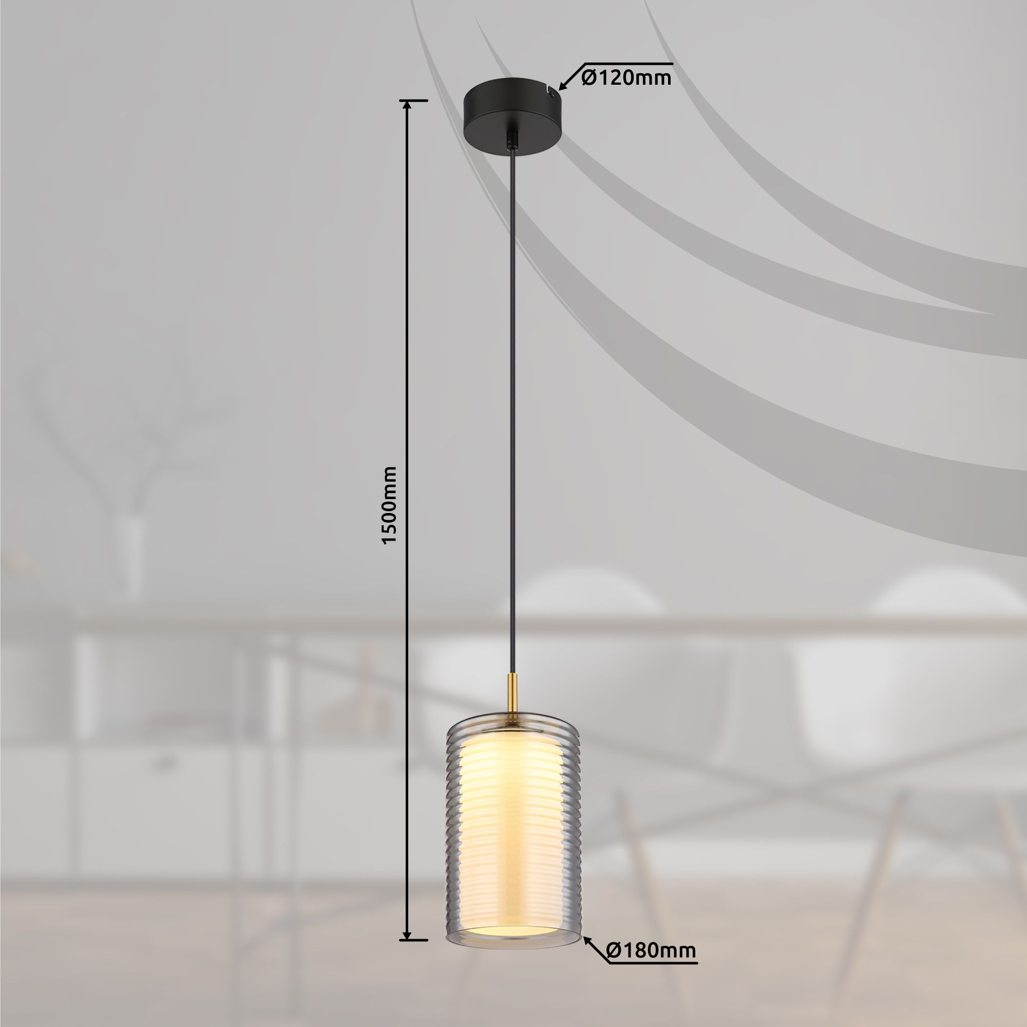 globo-suspension-lampigna-noir-verre-ø18cm-led-15740-1