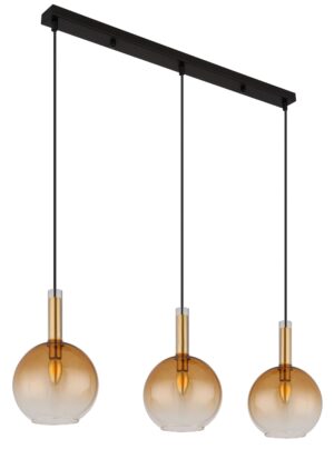 globo-suspension-marinella-ambre-verre-grandelampedetableàmanger-e14-16048-3h-1