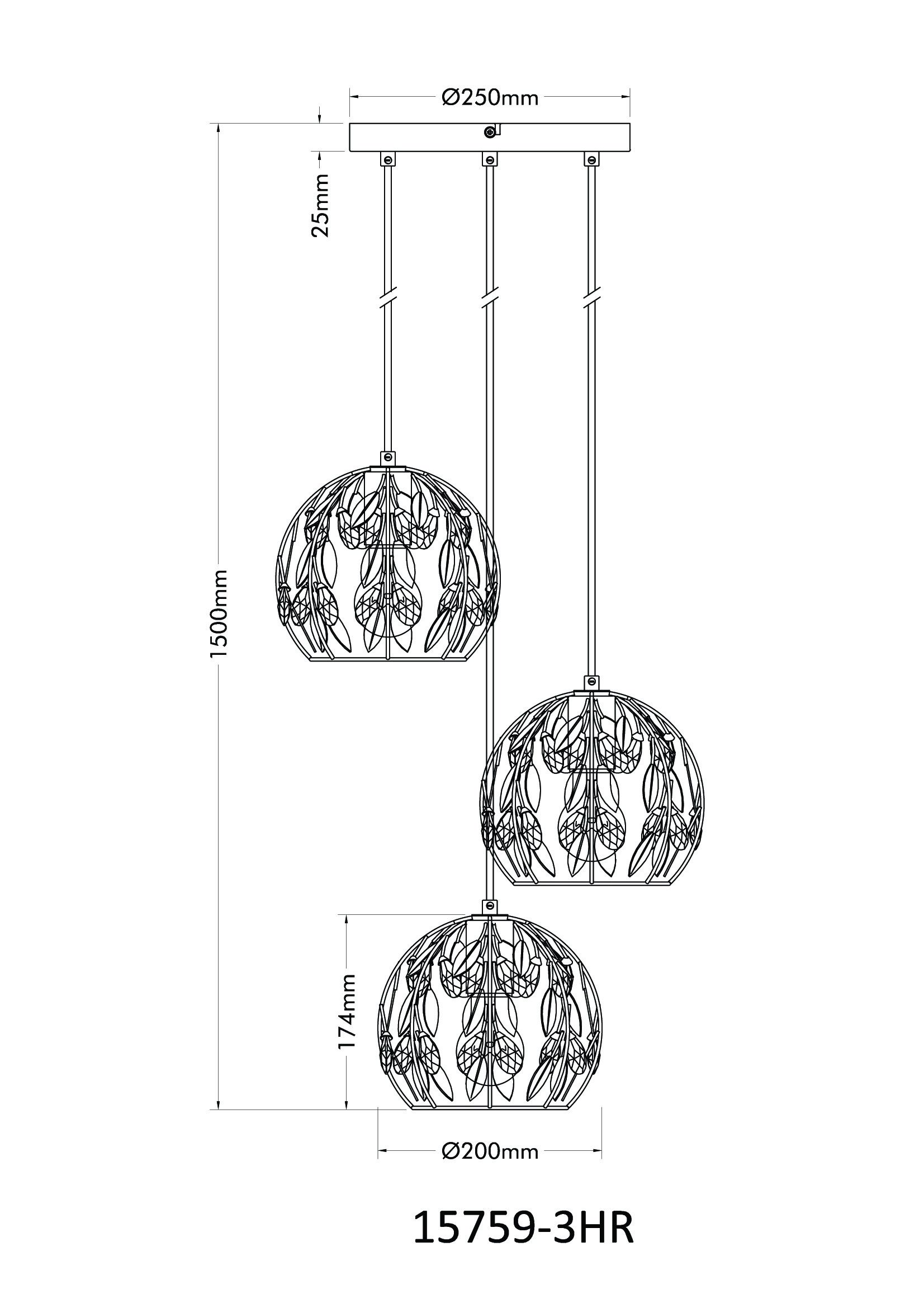 globo-suspension-mika-noir-métal-ø41cm-e27-15759-3hr-1