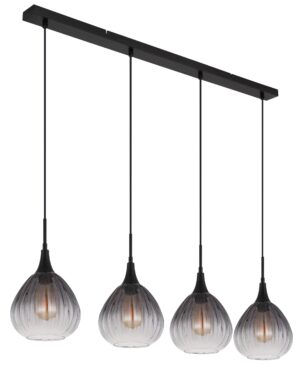 globo-suspension-olsen-noir-verre-grandelampedetableàmanger-e27-15887-4h-1