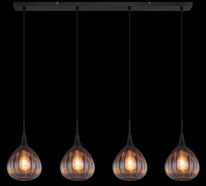 globo-suspension-olsen-noir-verre-grandelampedetableàmanger-e27-15887-4h-1