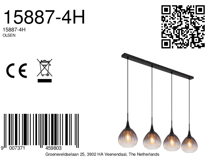 globo-suspension-olsen-noir-verre-grandelampedetableàmanger-e27-15887-4h-8a