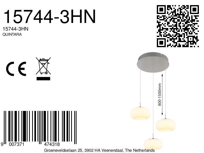 globo-suspension-quintara-acier-verre-ø49cm-led-15744-3hn-8a