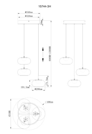 globo-suspension-quintara-noir-verre-ø49cm-led-15744-3h-1