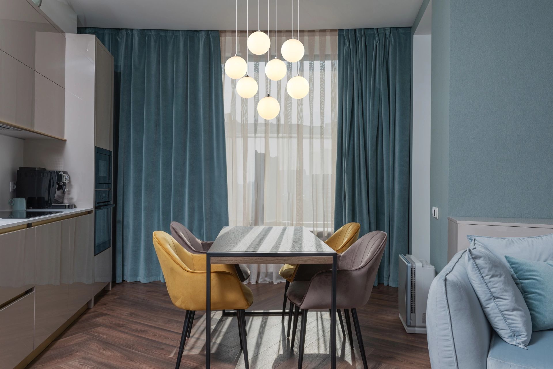 globo-suspension-riha-acier-verre-ø55cm-g9-56140-7h-1