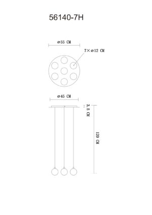 globo-suspension-riha-acier-verre-ø55cm-g9-56140-7h-1