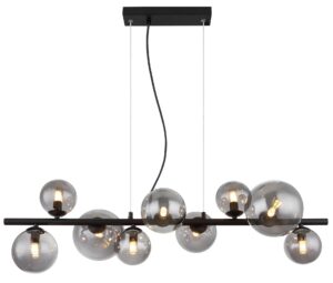 globo-suspension-riha-noir-verre-grandelampedetableàmanger-g9-56133-9h-1