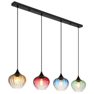 globo-suspension-sander-multicolore-verre-grandelampedetableàmanger-e27-15748-4h-1