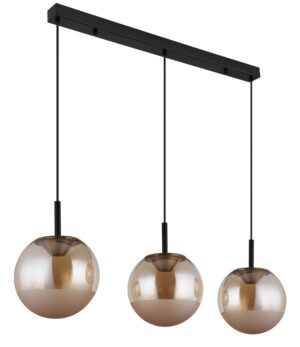 globo-suspension-severin-ambre-verre-grandelampedetableàmanger-led-16057-3h-1