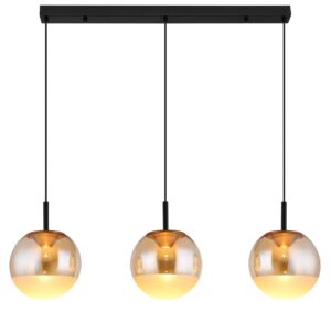 globo-suspension-severin-ambre-verre-grandelampedetableàmanger-led-16057-3h-1