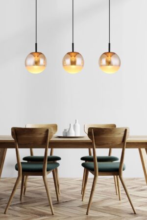 globo-suspension-severin-ambre-verre-grandelampedetableàmanger-led-16057-3h-1