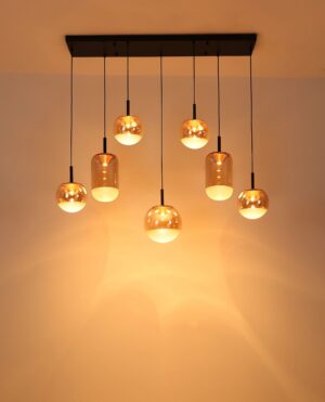 globo-suspension-severin-ambre-verre-grandelampedetableàmanger-led-16057-7h-1