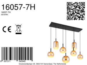 globo-suspension-severin-ambre-verre-grandelampedetableàmanger-led-16057-7h-8a