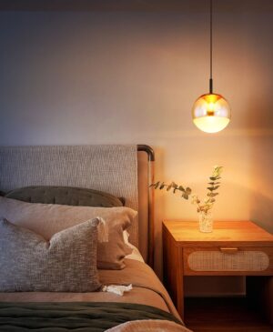 globo-suspension-severin-ambre-verre-ø25cm-led-16057h-1