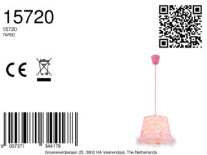 globo-suspension-tarso-rose-plastique-ø30cm-e27-15720-8a