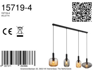 globo-suspension-valletta-multicolore-verre-grandelampedetableàmanger-e27-15719-4-8a
