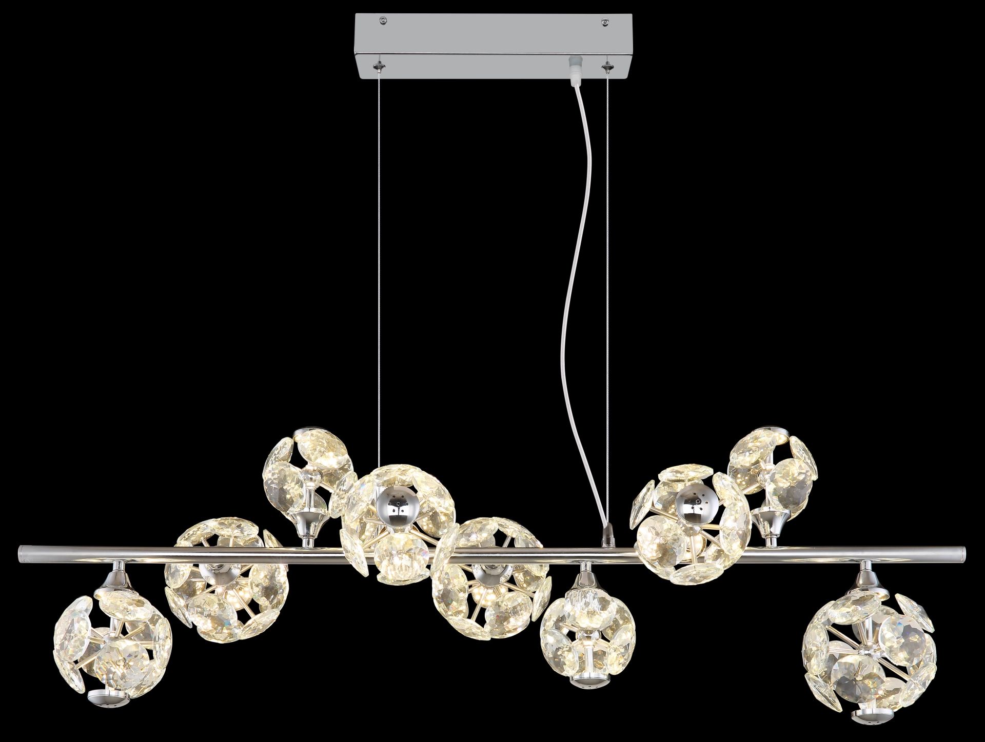 globo-suspension-virina-chrome-verre-grandelampedetableàmanger-led-16047-9hc-1
