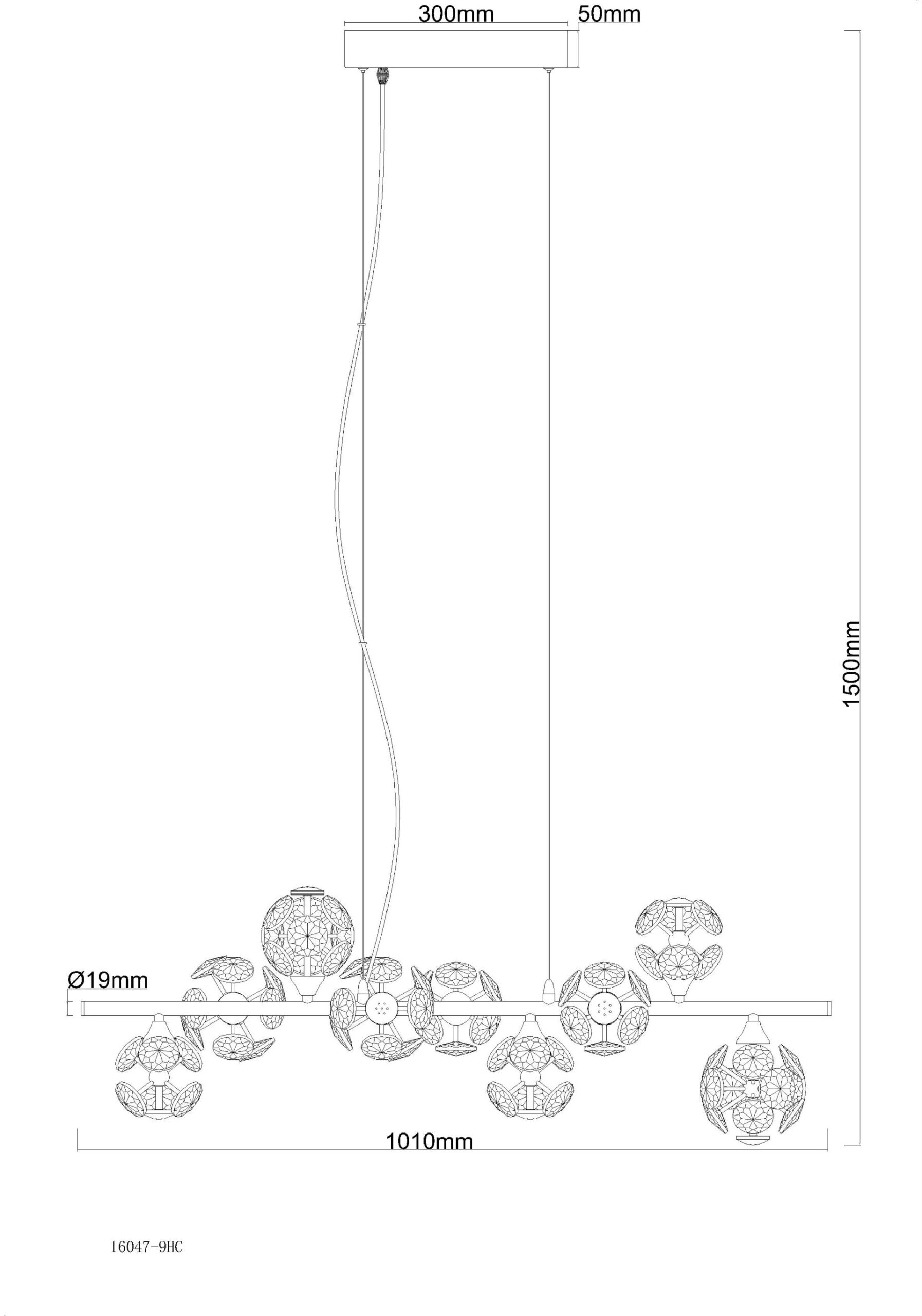 globo-suspension-virina-chrome-verre-grandelampedetableàmanger-led-16047-9hc-1