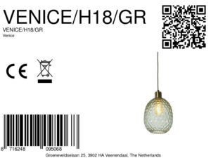 it'saboutromi-suspension-venice-vert-verremétal-ø18cm-e27-venice/h18/gr-8a