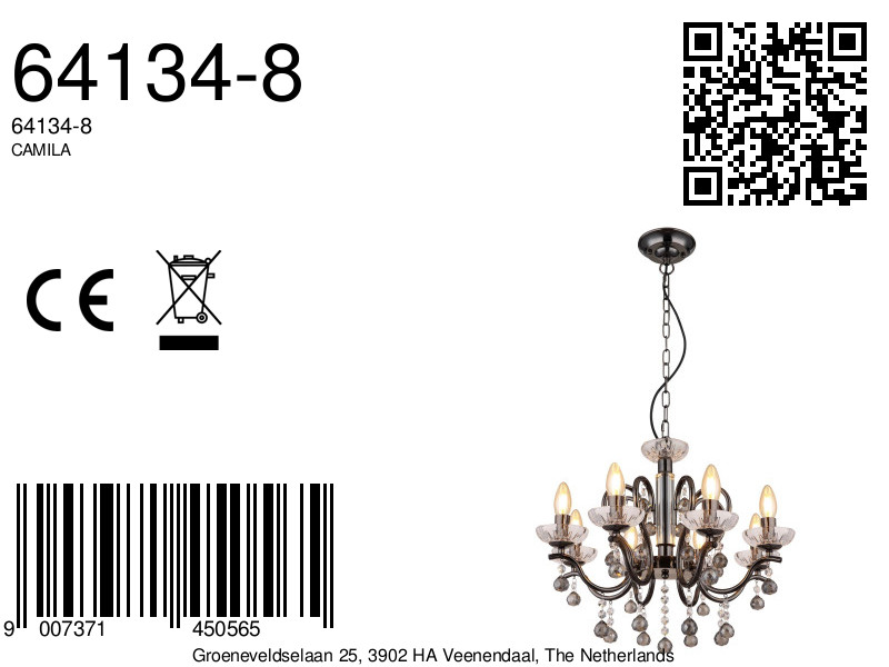 lampedeplafondéléganteenanthraciteaveccristauxcamila-8a