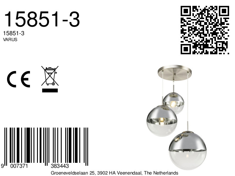 lampesuspenduemoderneavecélégantessphèresenverrevarus-8a