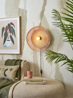 good&mojo-appliquemurale-pantanal-naturel-métalherbesmarines-ø45cm-e27-pantanal/w45/lb-02