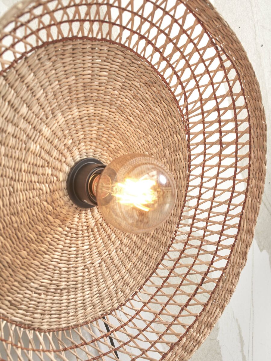 good&mojo-appliquemurale-pantanal-naturel-métalherbesmarines-ø45cm-e27-pantanal/w45/lb-07