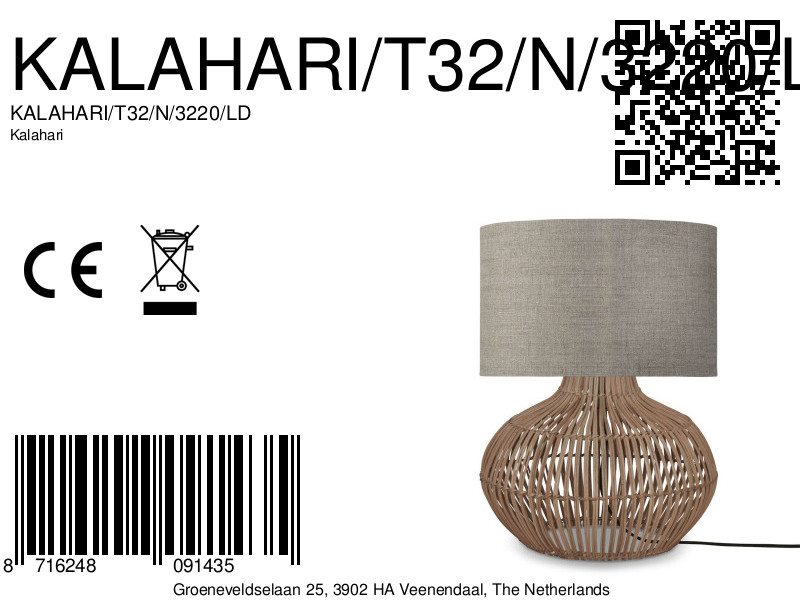 good&mojo-lampedetable-kalahari-gris-linrotin-ø32cm-e27-kalahari/t32/n/3220/ld-8a