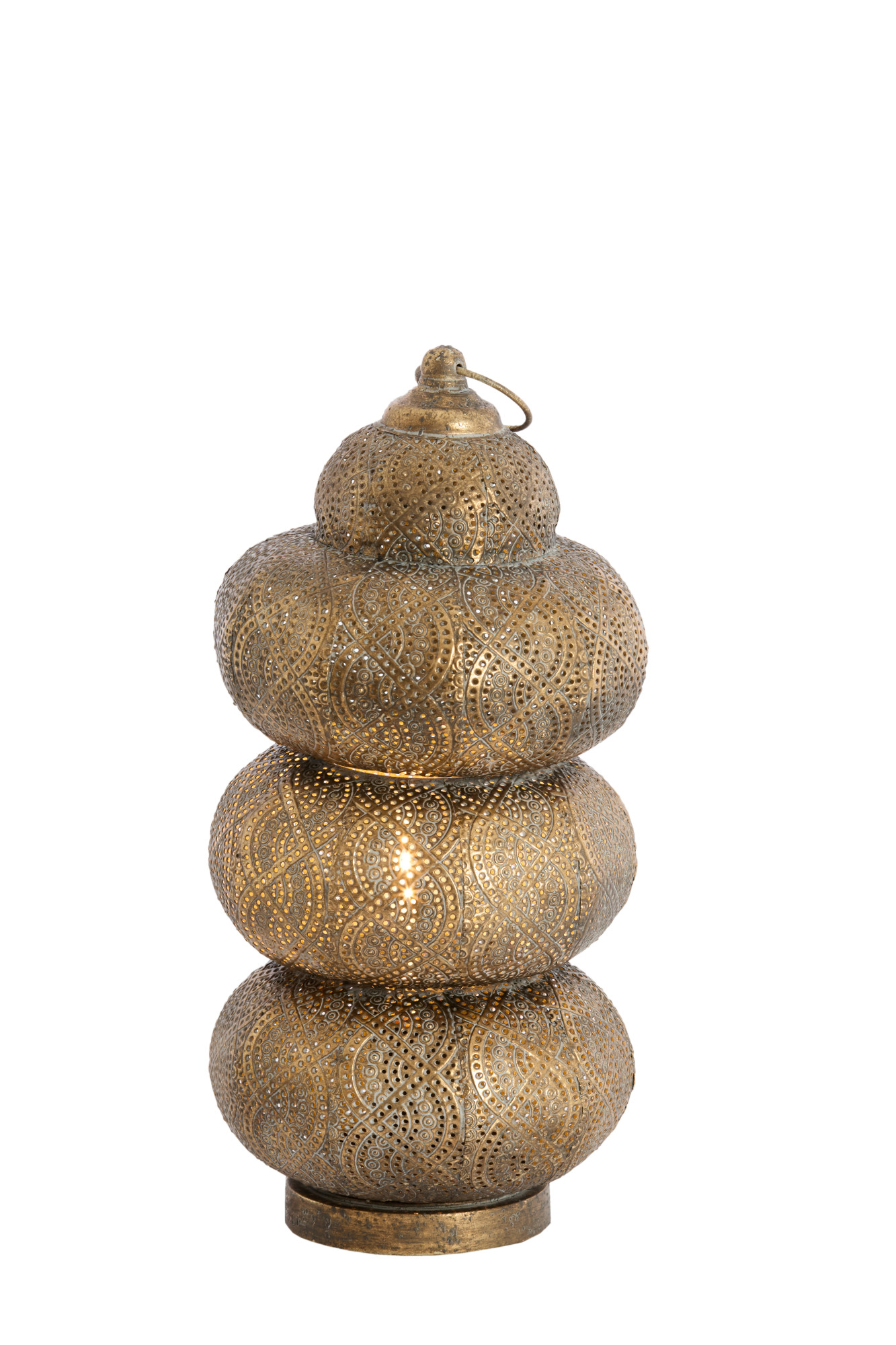 light&living-lampedetable-kaito-marron-métal-ø20cm-e27-1897785-1