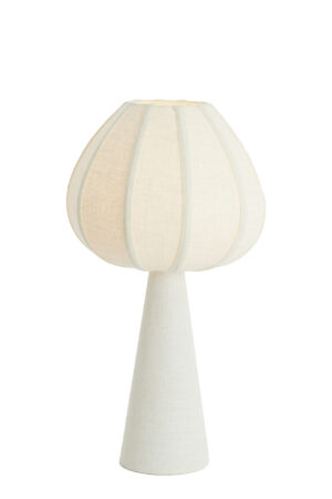 light&living-lampedetable-sorella-beigecrème-métal-ø30cm-e27-1898743-1