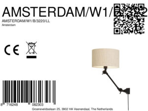 it'saboutromi-appliquemurale-amsterdam-gris-linmétal-ø32cm-e27-amsterdam/w1/b/3220/ll-8a