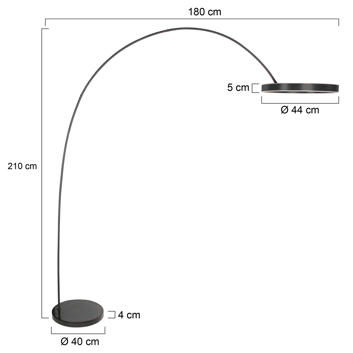 mexlite-lampadaire-luna-arc-noir-métal-lampearquée-led-4324zw-7