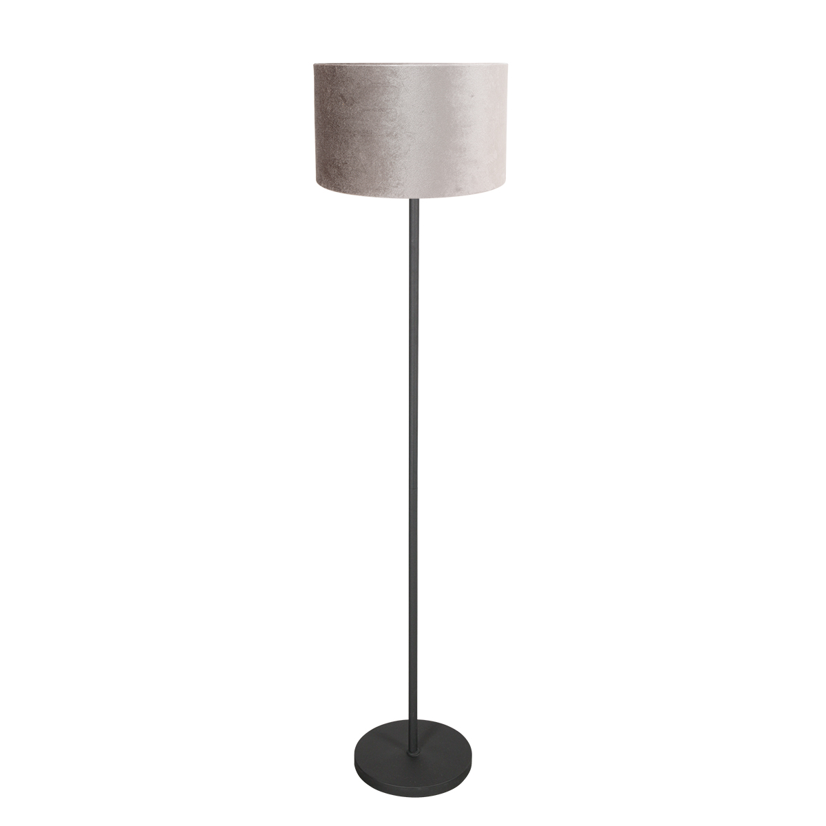 mexlite-lampadaire-noor-argentnoir-métaltextile-lamped'ambiance-e27-4441zw-1