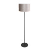 mexlite-lampadaire-noor-argentnoir-métaltextile-lamped'ambiance-e27-4441zw-1